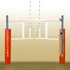 BISON INC Volleyball MATCH POINT™ ALUMINUM COMPLETE SYSTEM W/FLOOR SOCKETS