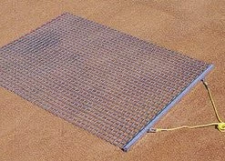 TRIGON SPORTS INT'L INC STEEL DRAG MAT (6' W X 6' L) Outdoor Field Equipment