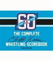 CLIFF KEEN ATHLETIC WRESTLING SCOREBOOK