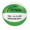 CHAMPION SPORTS CHAMPION LEATHER MEDICINE BALL (15.43 LBS.) Boxing