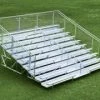 OUTDOOR ALUMINUM Outdoor Field Equipment ALUMINUM PORTABLE BLEACHERS (5 ROWS/15" L)