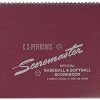MARKWORT SPORTING GOODS SCOREBOOK (PETERSON SCOREMASTER) Baseball & Softball