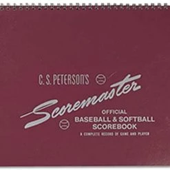 MARKWORT SPORTING GOODS SCOREBOOK (PETERSON SCOREMASTER) Baseball & Softball