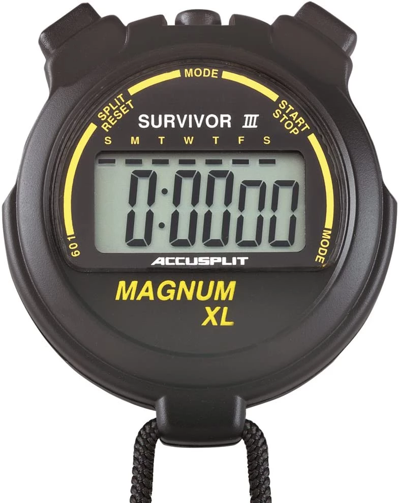 ACCUSPLIT INC S3T SURVIVOR STOPWATCH Track 3 ACCUSPLIT INC S3T SURVIVOR STOPWATCH Track