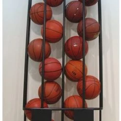 T C SPORTS/USA SPORTS P.E. Equipment DOUBLE WALL MOUNTED BALL LOCKER