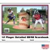 BLAZERMFG HTSA 12-PLAYER SCOREBOOK Baseball & Softball