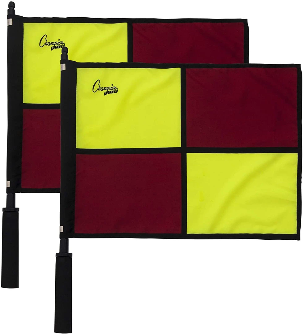 CHAMPION SPORTS Soccer CHAMPION OFFICIAL'S CHECKERED FLAGS W/ BORDER 3 CHAMPION SPORTS Soccer CHAMPION OFFICIAL'S CHECKERED FLAGS W/ BORDER