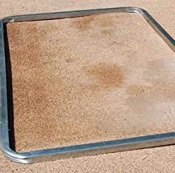 TRIGON SPORTS INT'L INC BASEBALL BATTER'S BOX TEMPLATE (4' X 6')