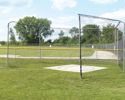 GILL ATHLETICS Track PRO-DOWN DISCUS CAGE W/GROUND SLEEVES