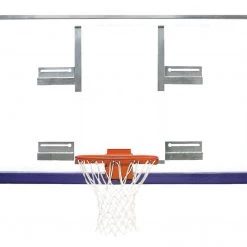 BISON INC Basketball UNBREAKABLE SHORT GLASS BOARD (EXT.)