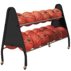 BISON INC Basketball HEAVY DUTY BALL CART (18 BALL)