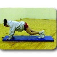 HADAR MFG INC PERSONAL FOLDING EXERCISE MAT (2' X 5') P.E. Equipment