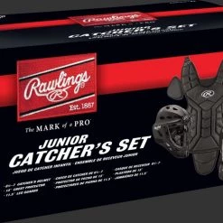 RAWLINGS SPORTING GOODS Rawlings PLCSJR-B Players Junior Catchers Set - Black