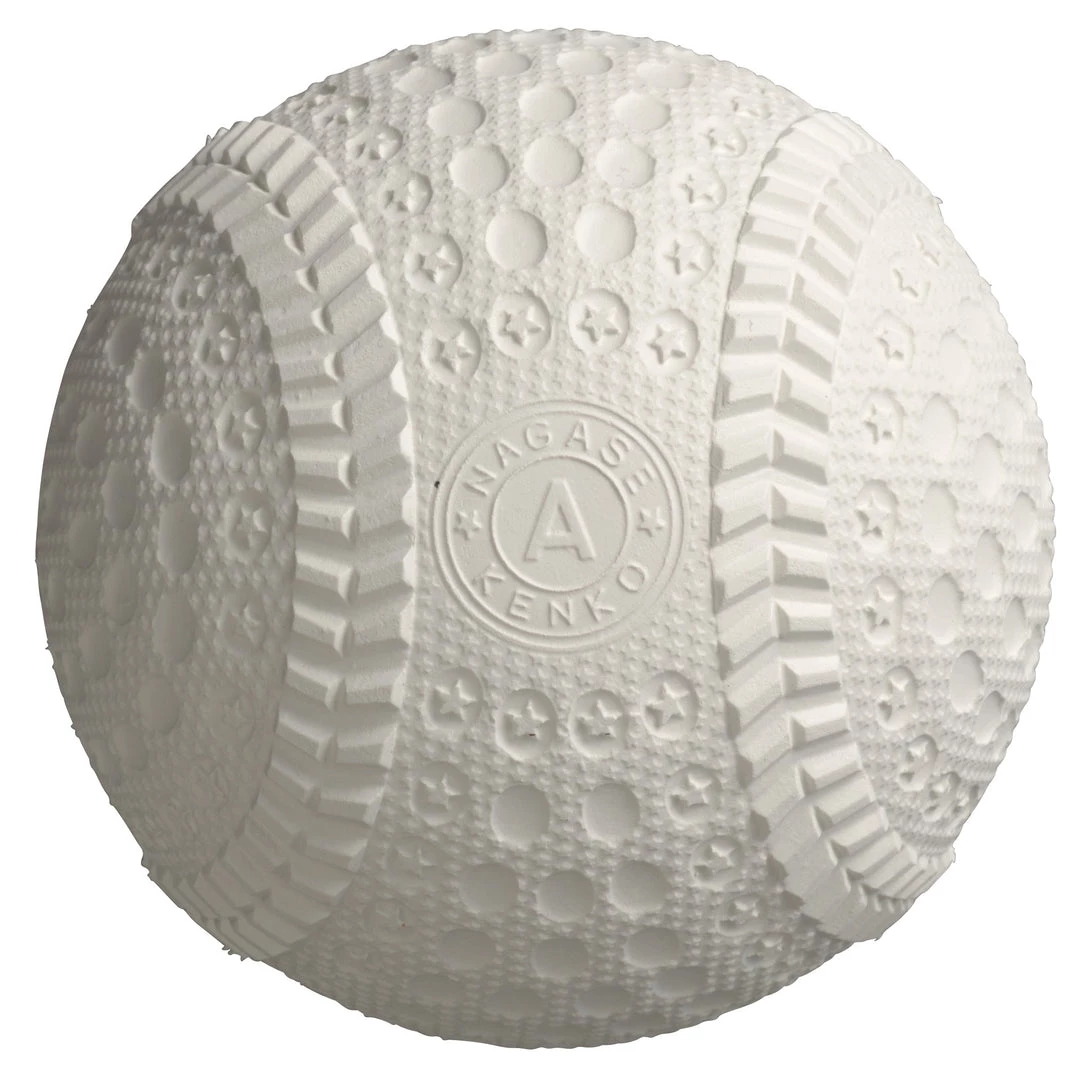 MARKWORT SPORTING GOODS KENKO AIR CUSHIONED BALL (9" WHITE) P.E. Equipment 3 MARKWORT SPORTING GOODS KENKO AIR CUSHIONED BALL (9" WHITE) P.E. Equipment