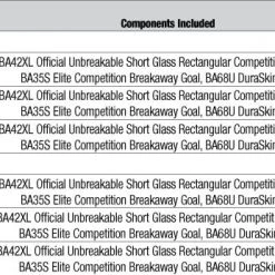 BISON INC Basketball COMPETITION PKG STATIONARY (4'-6' EXT)