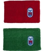 CLIFF KEEN ATHLETIC TOURNAMENT WRIST BANDS (RED/GREEN) Wrestling