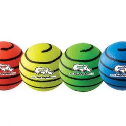 CHAMPION SPORTS P.E. Equipment CHAMPION RHINO SKIN® SOFTI-MED BOUNCE BALL (NEON SWIRL SET)