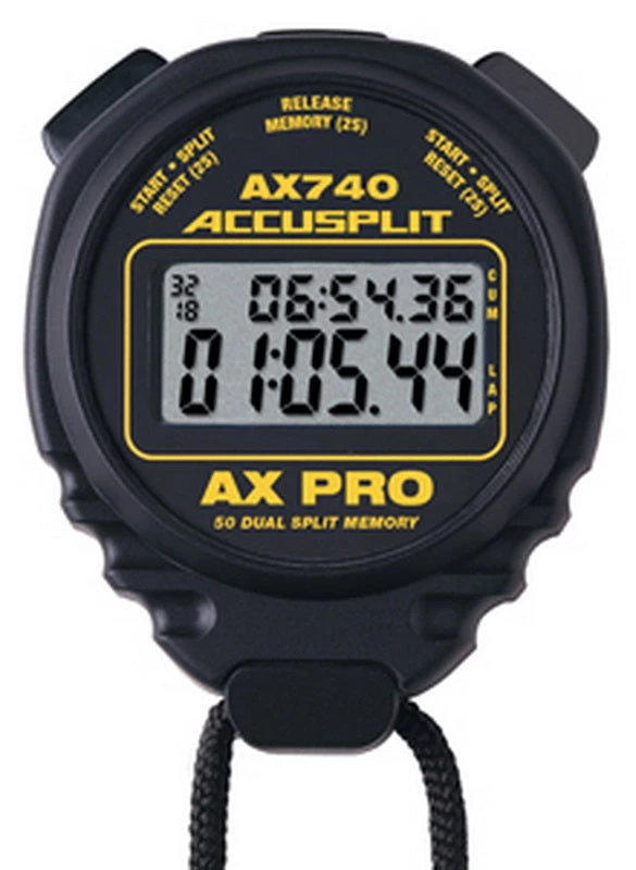 ACCUSPLIT INC PRO "X" DUAL SPLIT STOPWATCH 3 ACCUSPLIT INC PRO "X" DUAL SPLIT STOPWATCH