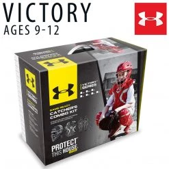 AMPAC Under Armour Youth Victory Series Catchers Set - Black/Grey