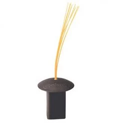 MARKWORT SPORTING GOODS BASE PLUG (BLACK W/ORANGE BRISTLES)