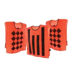 ATHLETIC SPECIALTIES INC CHAINSMEN AND BOXMEN VEST (ORANGE/BLACK) Football