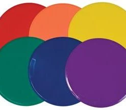 CHAMPION SPORTS CHAMPION POLY SPOT MARKERS SET (6) P.E. Equipment