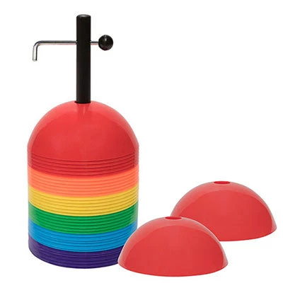 CHAMPION SPORTS P.E. Equipment CHAMPION DOME CONES (RIGID) 3 CHAMPION SPORTS P.E. Equipment CHAMPION DOME CONES (RIGID)