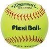 DIAMOND SPORTS CO Baseball & Softball Diamond 12RFP Flexi Optic Yellow Softballs - DZ