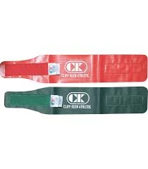 CLIFF KEEN ATHLETIC WRESTLING ANKLE BANDS (RED/GREEN)