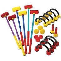 CHAMPION SPORTS CHAMPION FOAM CROQUET SET P.E. Equipment