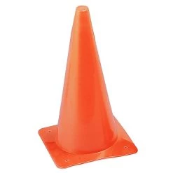 CHAMPION SPORTS CHAMPION GAME/BOUNDARY CONE (15" NON WEIGHTED) P.E. Equipment
