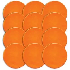 CHAMPION SPORTS CHAMPION POLY SPOT MARKERS SET (12) P.E. Equipment